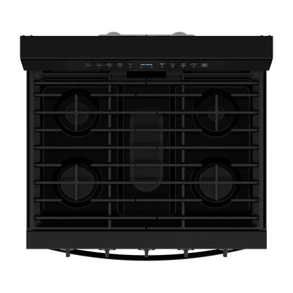 Whirlpool WFGS7530RB 30-inch Smart Gas Range with Air Cooking Technology, No Preheat Air Fry, Steam/Self Clean and High Speed Preheat