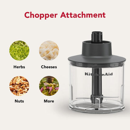 KHBRV75PL KitchenAid Go® Cordless Hand Blender with Accessories - battery included