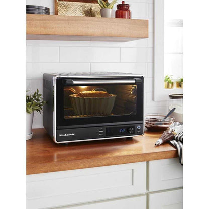 Kitchenaid KCO224BM Dual Convection Countertop Oven with Air Fry and Temperature Probe