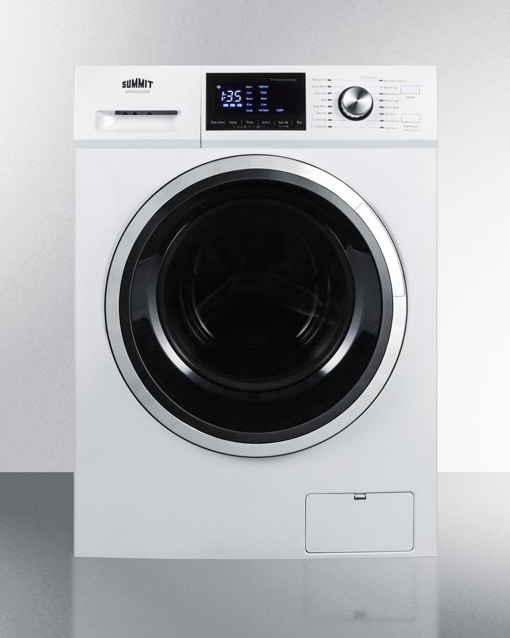 Summit SPWD2202W 24" Wide 115v Washer/dryer Combo