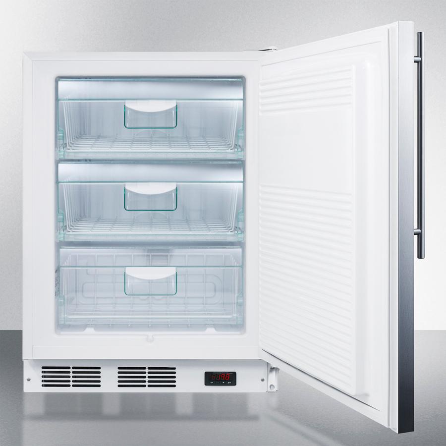 Summit VT65MLSSHVADA 24" Wide All-freezer, ADA Compliant