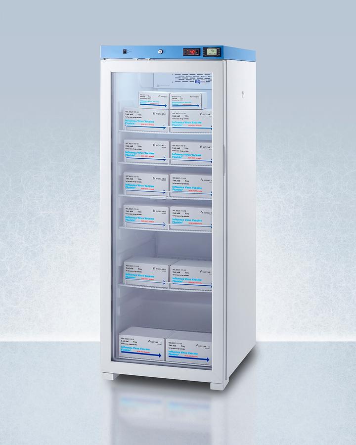 Summit 24" Wide Upright Healthcare Refrigerator, Certified To Nsf/ansi 456 Vaccine Storage Standard