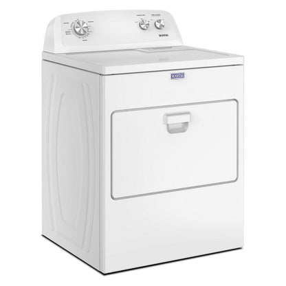 Maytag MED4005SW Top Load Electric Wrinkle Prevent Dryer - 7.0 cu. ft.