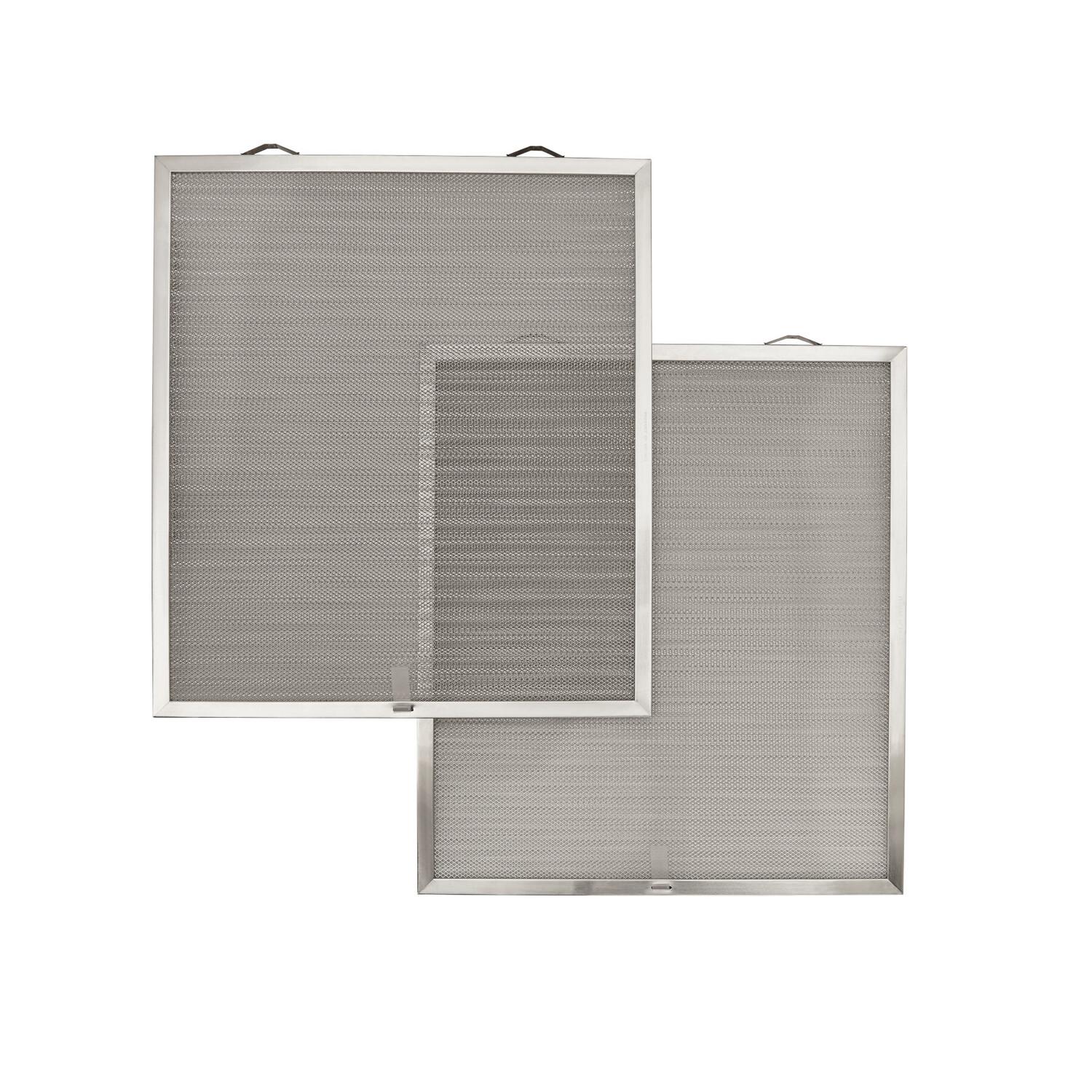 S99010430003 Broan-NuTone® Genuine Replacement Aluminum Filter for 36" Range Hoods, 15-3/4" x 16-7/8", Fits Select Models, (2-Pack)