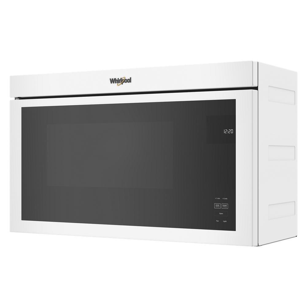 Whirlpool WMMF5930PW 1.1 Cu. Ft. Flush Mount Microwave with Turntable-Free Design