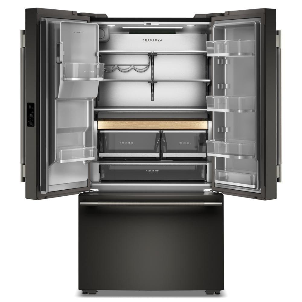 Kitchenaid KRFC536SBE Counter-Depth French Door Refrigerator with Intelligent Auto Fill