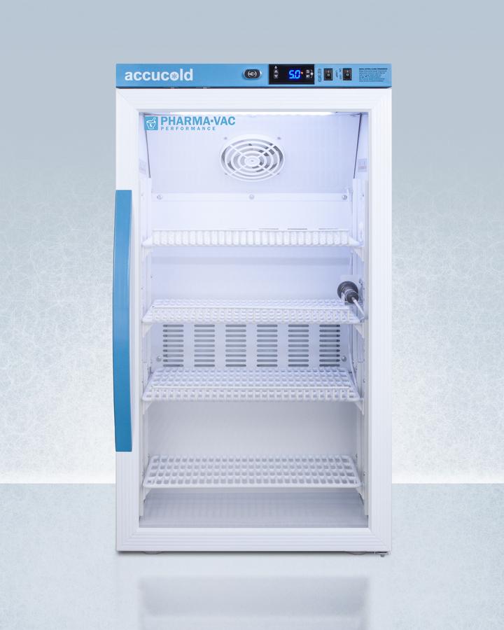 Summit ARG3PV 3 CU.FT. Counter Height Vaccine Refrigerator