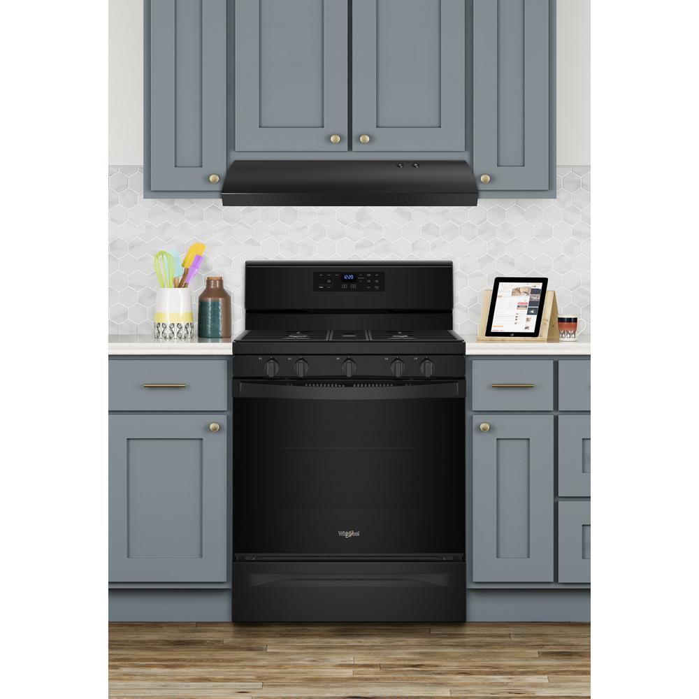 Whirlpool UXT2030ADB 30" Range Hood with the FIT System