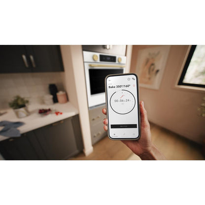 Kitchenaid KOES730SPL 30-inch Smart Electric Single Wall Oven with Assisted Cooking Modes - Porcelain White