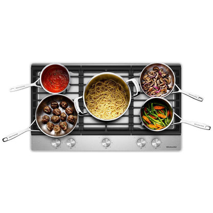 KCGK330SSS KitchenAid® 30 in. Gas Cooktop with 5 Versatile Burners