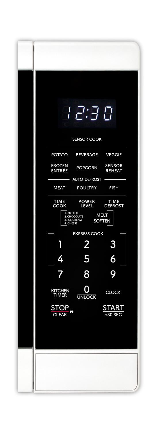 SMC1461KW Sharp 1.4 cu. ft. 1100W White Countertop Microwave Oven