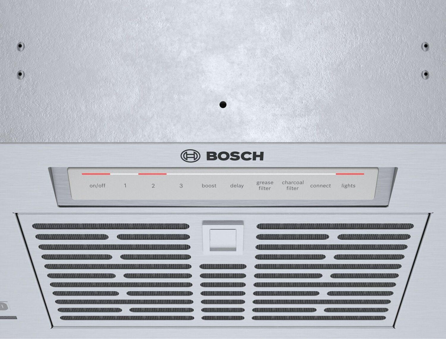 Bosch HUI34253UC 300 Series, canopy cooker hood, Stainless steel