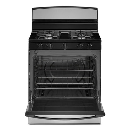 AGR4203MNS Amana® 30-inch Gas Range with Easy-Clean Glass Door