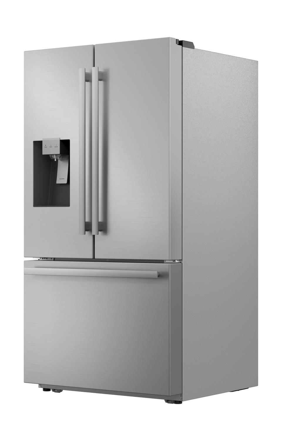 SJF2955KS Sharp French 3-Door Refrigerator with Water Dispenser