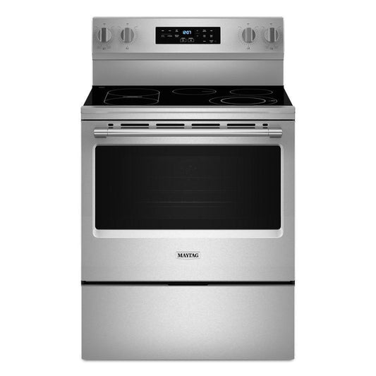Maytag MFES6030RZ 30-Inch Wide Electric Range With No Preheat Air Fry and Air Baking - 5.3 cu. ft.