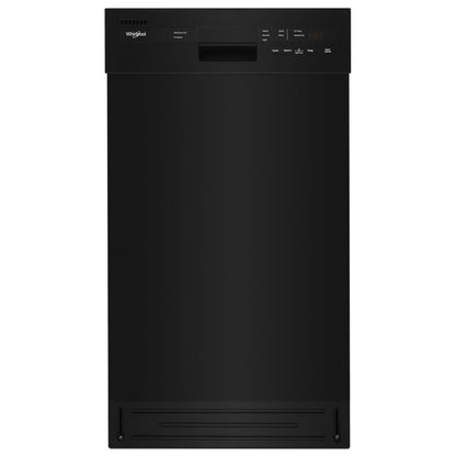 Whirlpool WDPS5118PB Small-Space Compact Dishwasher with Stainless Steel Tub
