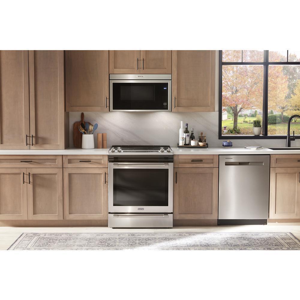 Maytag MMMF6030PZ Over-the-Range Flush Built-In Microwave - 1.1 Cu. Ft.