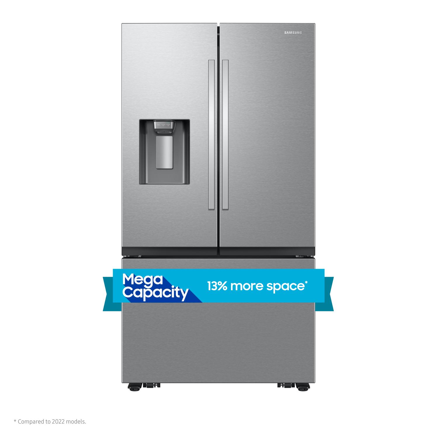 Samsung RF32CG5400SRAA 31 cu. ft. Mega Capacity 3-Door French Door Refrigerator with Four Types of Ice in Stainless Steel