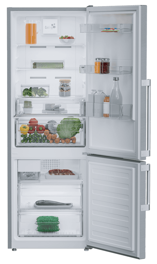 Blomberg Appliances BRFB1046SS 24" Counter-Depth Bottom Freezer Refrigerator With Ice Maker