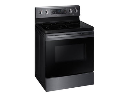 Samsung NE59R4321SG 5.9 cu. ft. Freestanding Electric Range with Convection in Black Stainless Steel