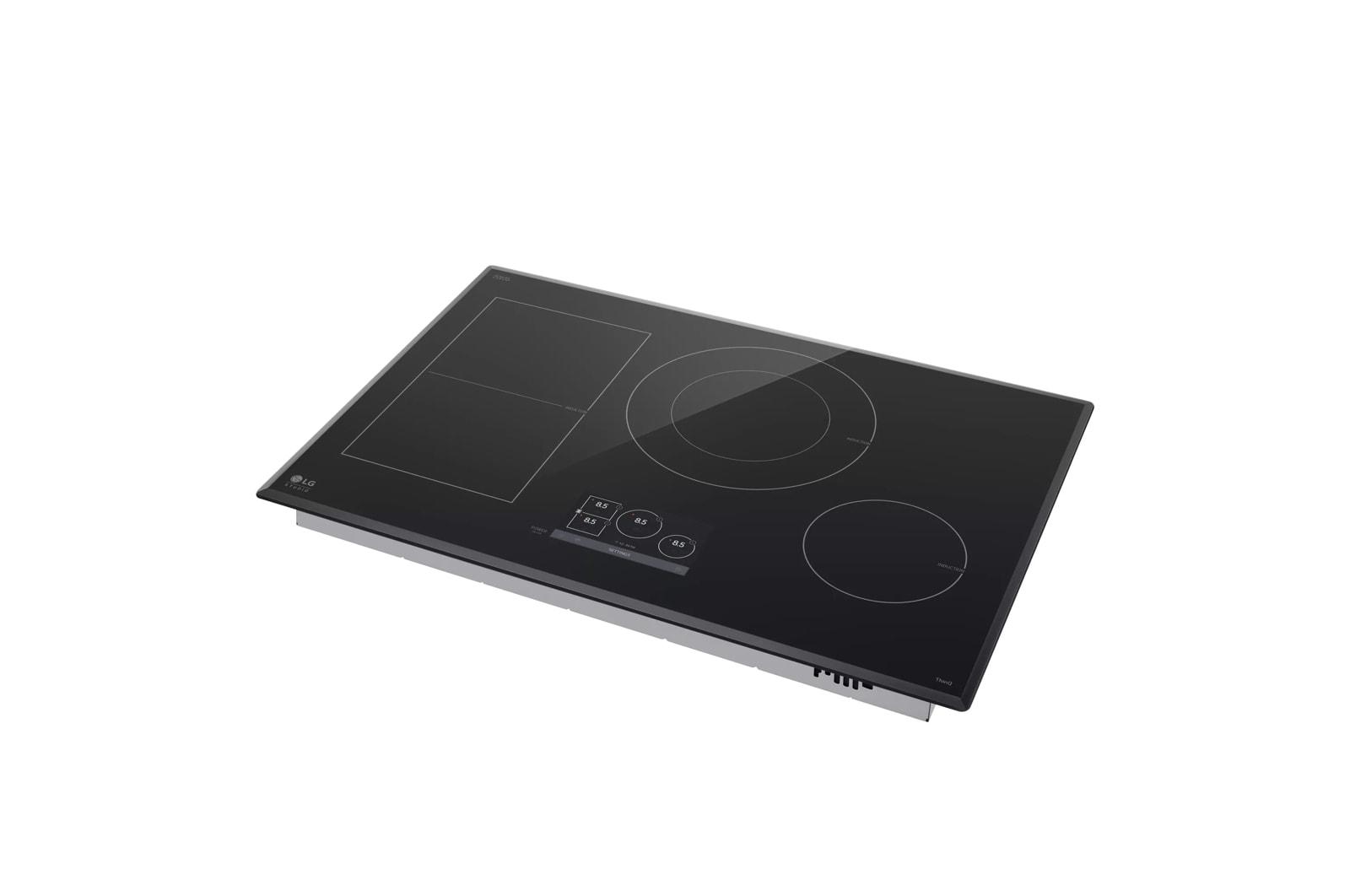 CBIS3018BE LG STUDIO 30" Induction Cooktop with 4 Burners and Flexible Cooking Zone