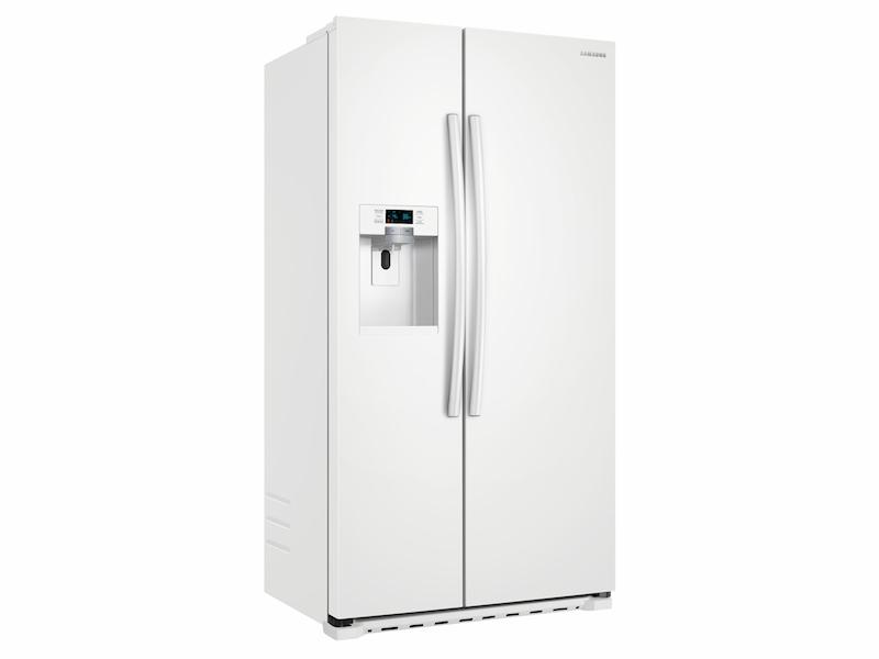 Samsung RS22HDHPNWW 22 cu. ft. Counter Depth Side-by-Side Refrigerator in White