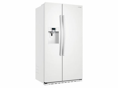 Samsung RS22HDHPNWW 22 cu. ft. Counter Depth Side-by-Side Refrigerator in White
