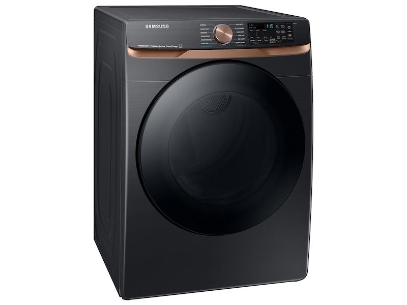 Samsung DVG50BG8300VA3 7.5 cu. ft. Smart Gas Dryer with Steam Sanitize+ and Sensor Dry in Brushed Black