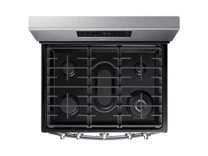 Samsung NX58T7511SS 5.8 cu. ft. Freestanding Gas Range with Air Fry and Convection in Stainless Steel