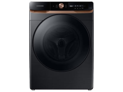 Samsung WF46BG6500AV 4.6 cu. ft. Large Capacity AI Smart Dial Front Load Washer with Auto Dispense and Super Speed Wash in Brushed Black