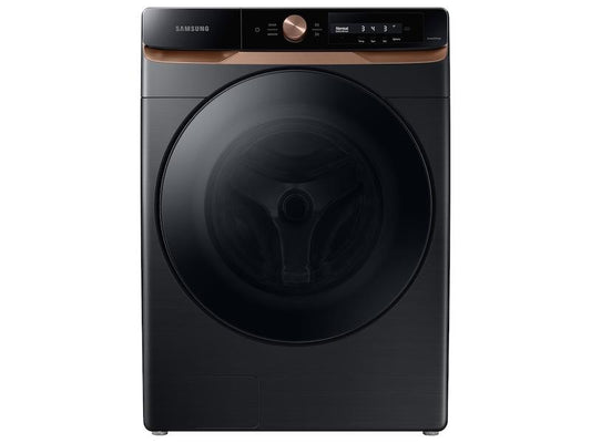 Samsung WF46BG6500AV 4.6 cu. ft. Large Capacity AI Smart Dial Front Load Washer with Auto Dispense and Super Speed Wash in Brushed Black