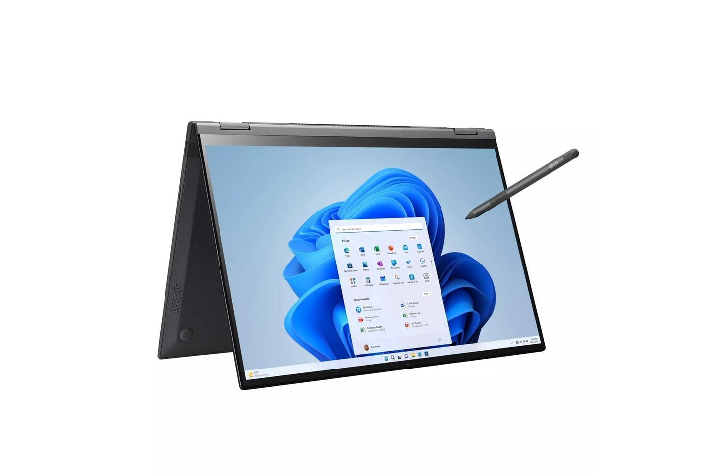 16T90RKADS9U1 LG gram 16 Inch 2-in-1 Thin and Lightweight Laptop, Intel® 13th Gen Core® i7 Evo™ Platform, Windows 11 Home, 16GB RAM, 2TB (1TB x 2) SSD, Gray