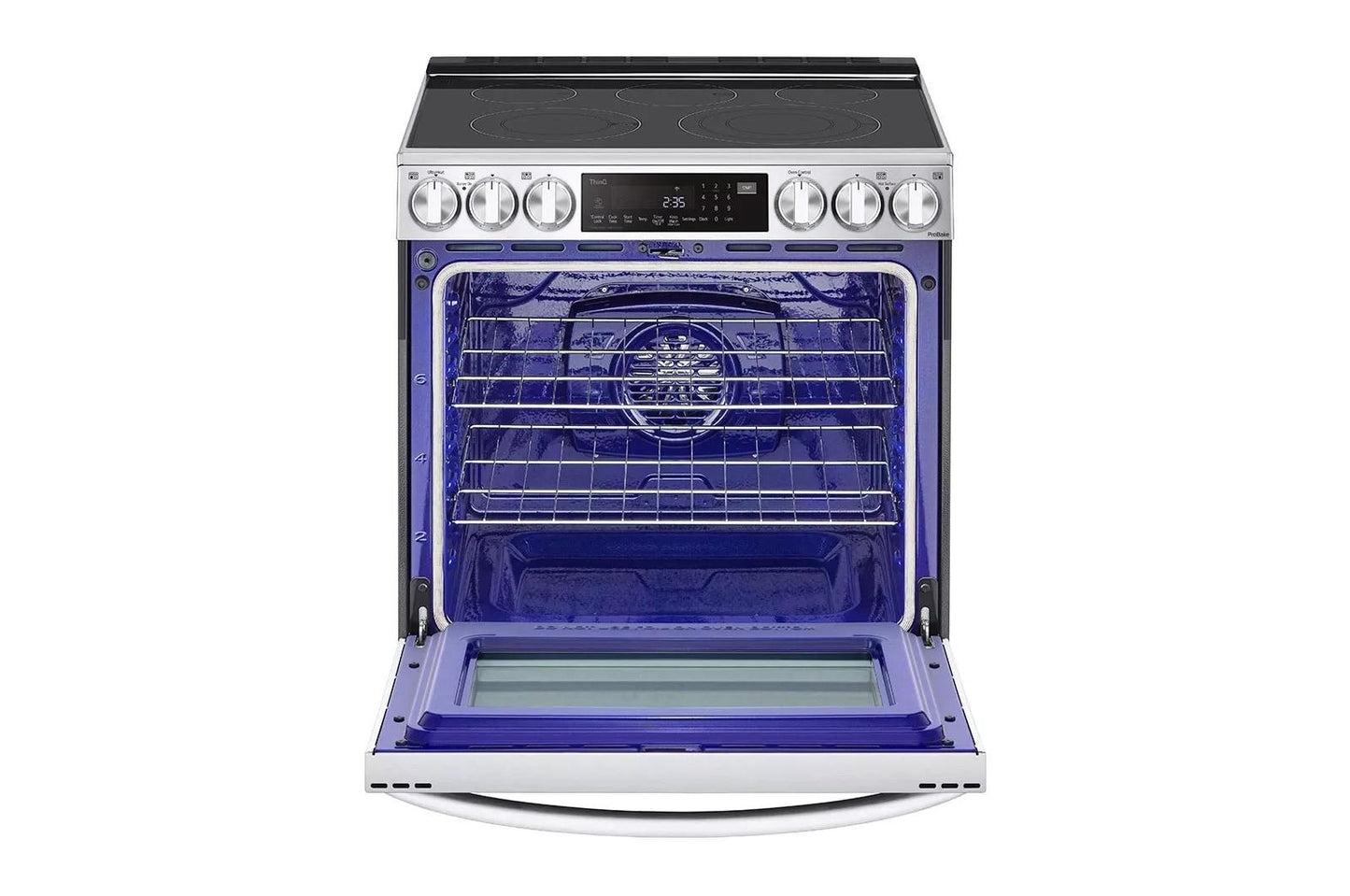 Lg LSEL6335FE 6.3 cu. ft. Smart Wi-Fi Enabled ProBake Convection® InstaView® Electric Slide-In Range with Air Fry