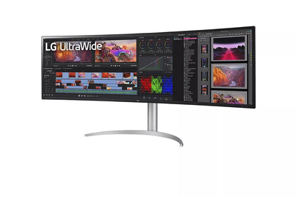 Lg 49WQ95CW 49 Inch Curved UltraWide™ DQHD 1440P Nano IPS 144Hz HDR 400 Monitor with G-SYNC® Compatible
