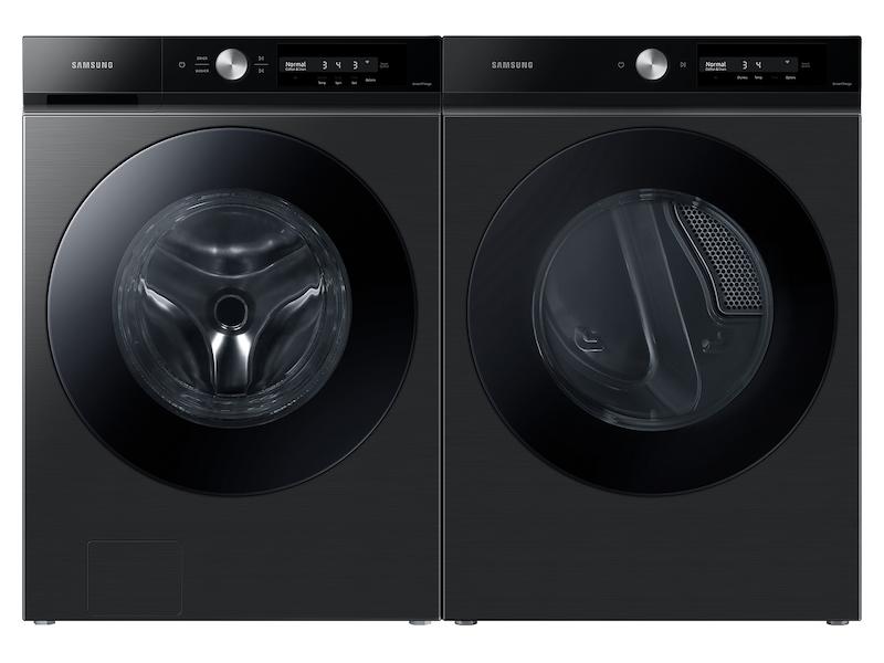 Samsung DVE46BB6700VA3 Bespoke 7.5 cu. ft. Large Capacity Electric Dryer with Super Speed Dry and AI Smart Dial in Brushed Black