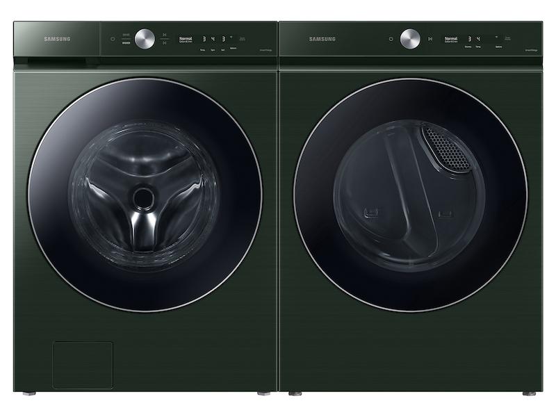 Samsung DVG53BB8900G Bespoke 7.6 cu. ft. Ultra Capacity Gas Dryer with AI Optimal Dry and Super Speed Dry in Forest Green