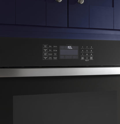 GE® 30" Smart Built-In Self-Clean Convection Double Wall Oven with Never Scrub Racks