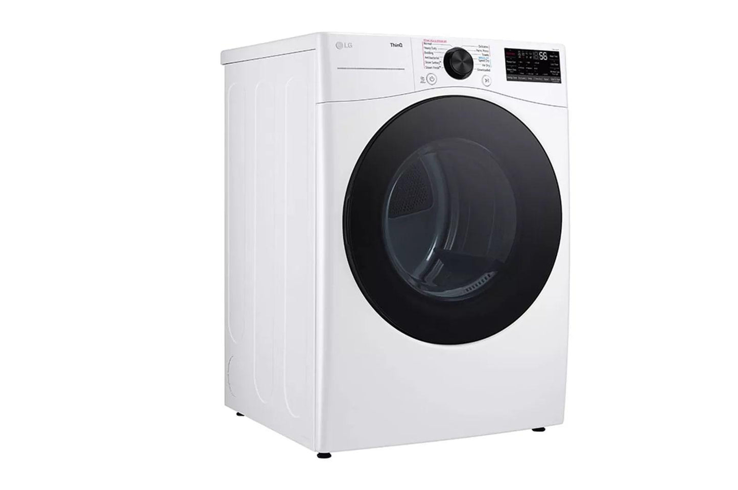 Lg DLEX4080W 7.4 cu. ft. Ultra Large Capacity Smart Front Load ENERGY STAR Electric Dryer with Sensor Dry & Steam Technology