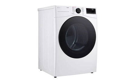 Lg DLEX4080W 7.4 cu. ft. Ultra Large Capacity Smart Front Load ENERGY STAR Electric Dryer with Sensor Dry & Steam Technology