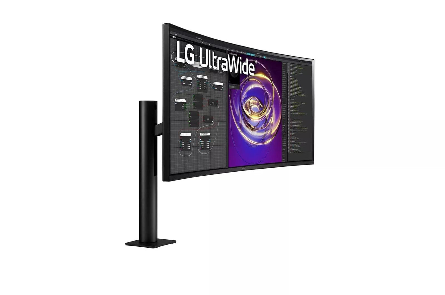 Lg 34WP88CB 34 Inch Curved UltraWide™ Ergo QHD 1440P IPS HDR Monitor with USB Type C