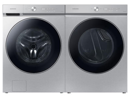 Samsung DVG53BB8900T Bespoke 7.6 cu. ft. Ultra Capacity Gas Dryer with AI Optimal Dry and Super Speed Dry in Silver Steel