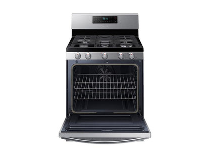 Samsung NX58T7511SS 5.8 cu. ft. Freestanding Gas Range with Air Fry and Convection in Stainless Steel