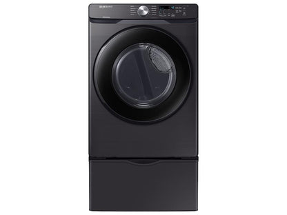 Samsung DVE45T6000V 7.5 cu. ft. Electric Dryer with Sensor Dry in Black Stainless Steel