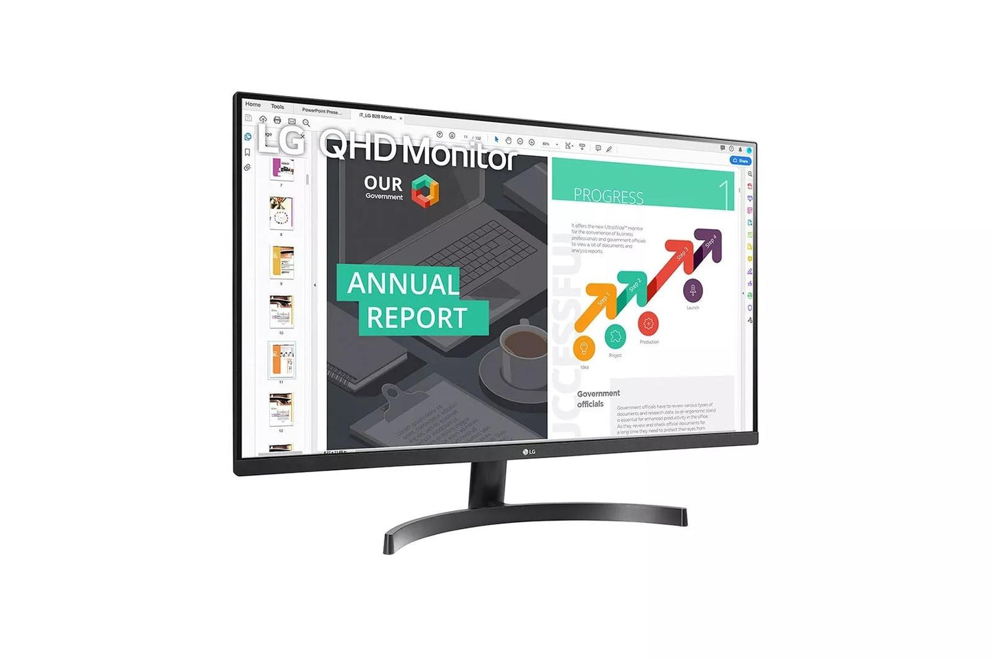 Lg 32QN600B 32 Inch QHD 1440P IPS HDR10 Monitor with AMD FreeSync™