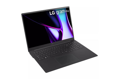 17Z90SPEAAB6U1 LG gram Pro 17 Inch Thin and Lightweight Laptop, Intel® Evo™ Edition - AI-enabled Intel® Core™ Ultra 7 processor, Windows 11 Home, 16GB RAM, 1TB SSD, Black