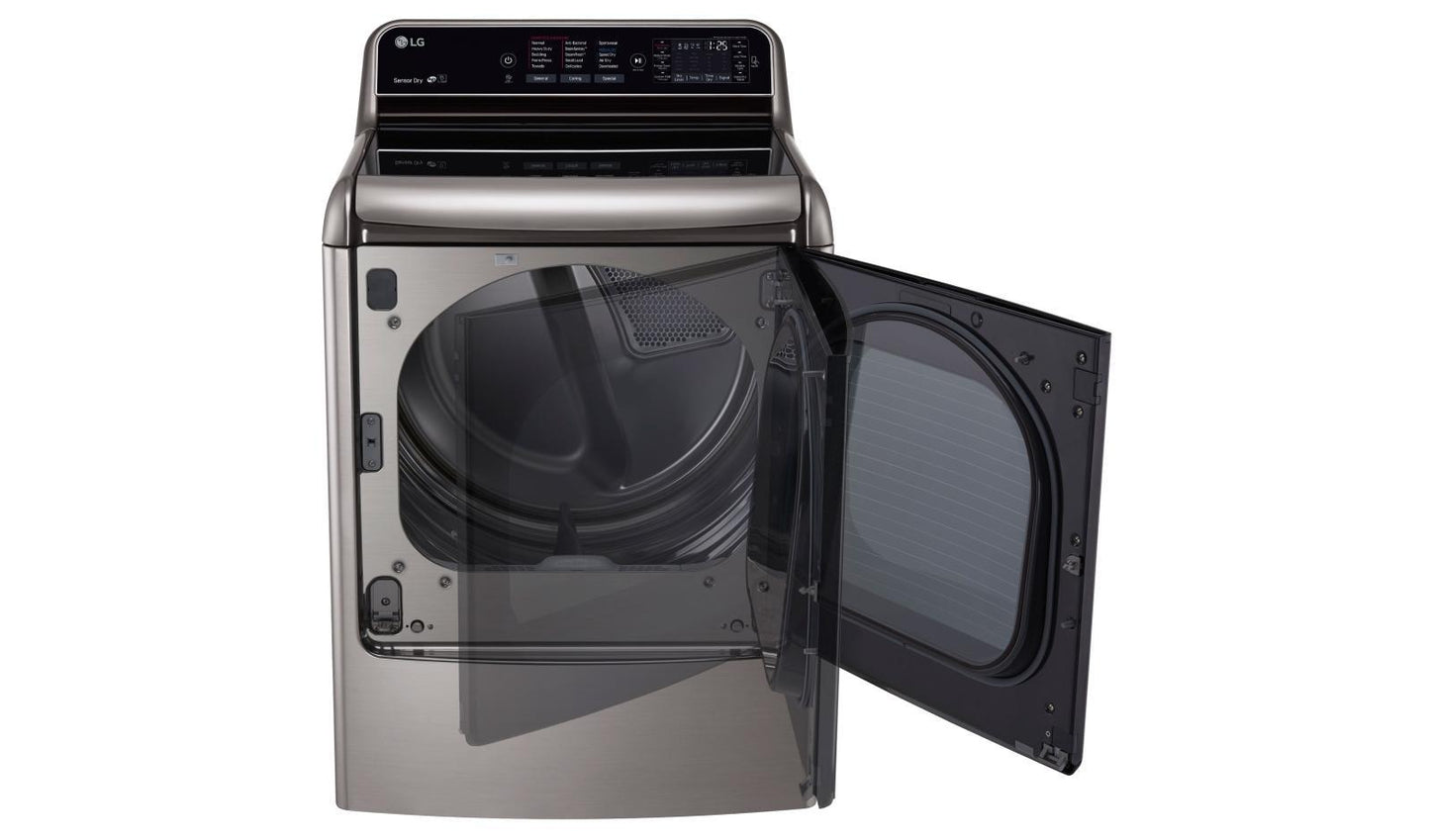 Lg DLGX7711VE 9.0 cu. ft. Mega Capacity TurboSteam™ Dryer with EasyLoad™ Door
