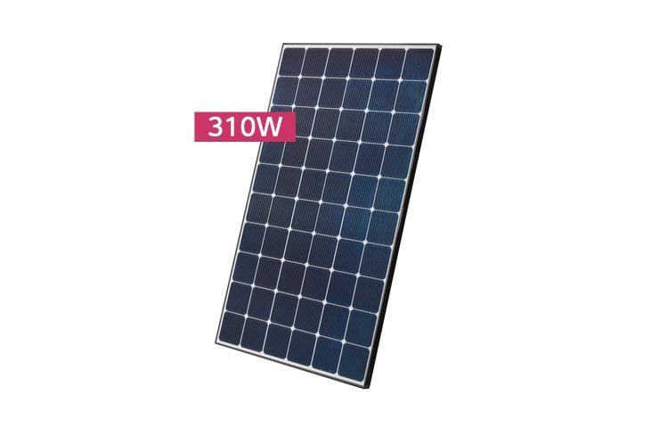 Lg LG310N1CG4 High Efficiency LG NeON® 2 Module Cells: 6 x 10 Module efficiency 18.9% Connector Type: MC4, MC4 Compatible, IP67