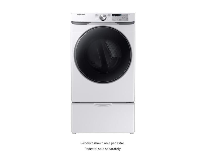 Samsung DVG45R6100W 7.5 cu. ft. Gas Dryer with Steam Sanitize+ in White