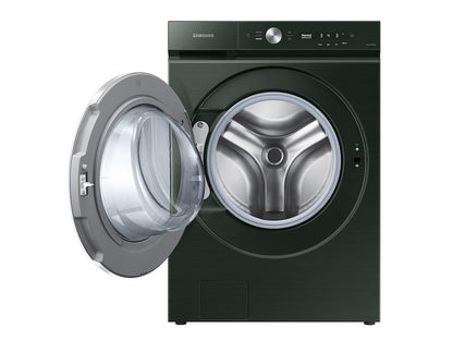 Samsung WF53BB8900AG Bespoke 5.3 cu. ft. Ultra Capacity Front Load Washer with AI OptiWash™ and Auto Dispense in Forest Green
