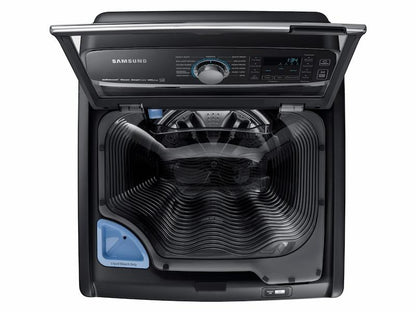 Samsung WA52M7750AV 5.2 cu. ft. activewash™ Top Load Washer in Black Stainless Steel
